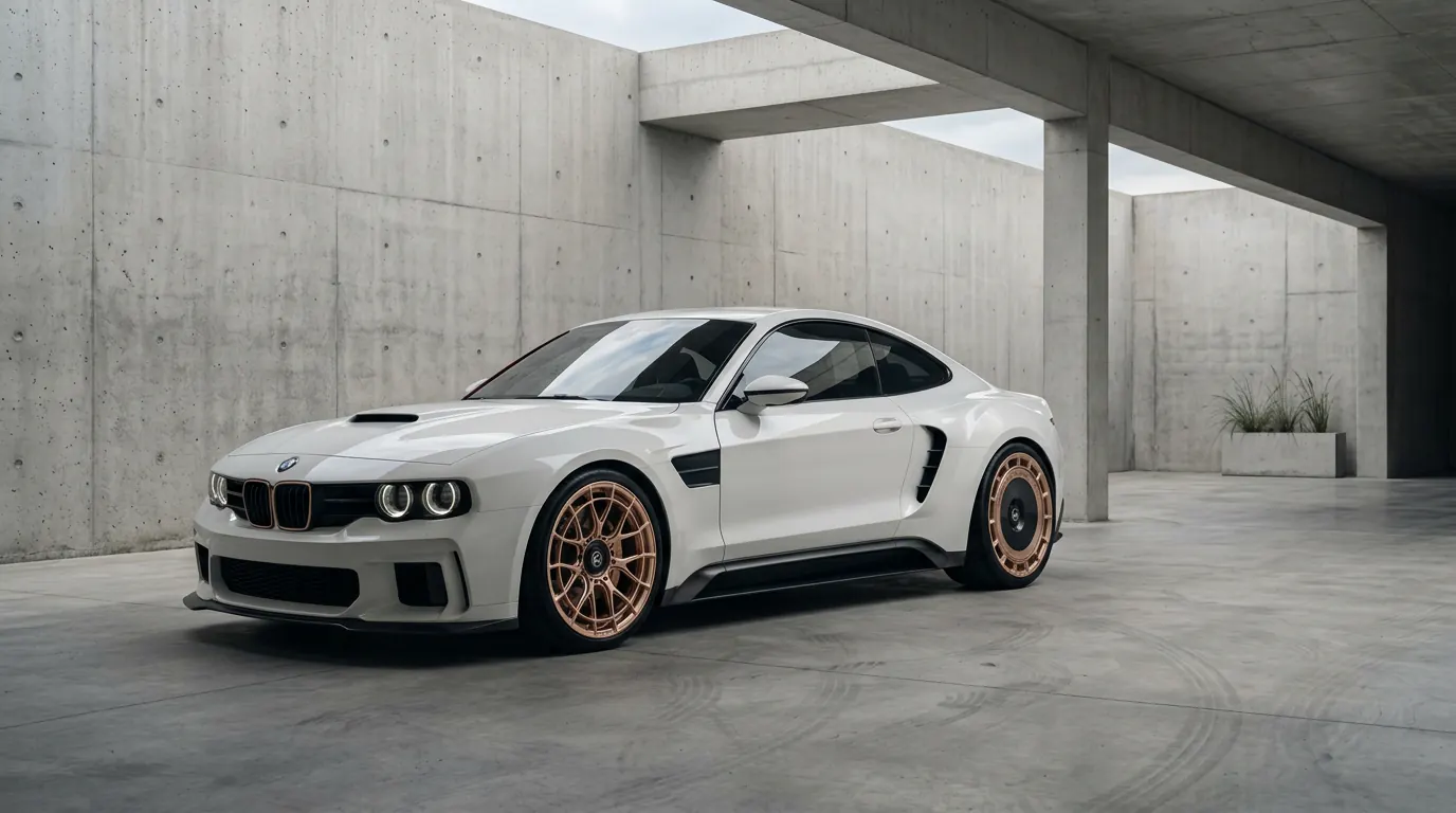Karbon Ikonics BMW, front three-quarter render